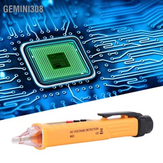 Gemini308 802 ดินสอทดสอบความแม่นยำสูงเครื่องตรวจจับแรงดันไฟฟ้าปากกา 48-1000V / 12-1000V