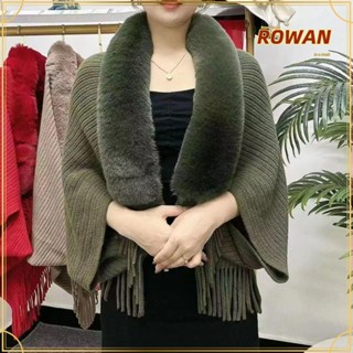 Rowans ผ้าคลุมไหล่ถัก ชุดแต่งงาน ชุดราตรี ฤดูหนาว อบอุ่น