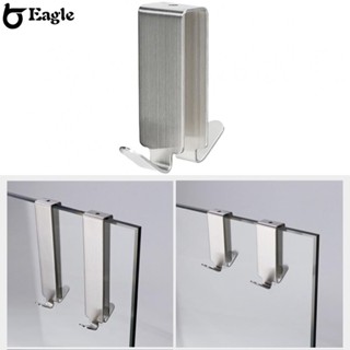 ⭐24H SHIPING⭐Double Hooks for Glass Shower Door, Towel Hooks Over The Bathroom Glass Wall up