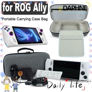 Daphne กระเป๋าเคส EVA แบบแข็ง ป้องกันหน้าจอ อุปกรณ์เสริม สําหรับจัดเก็บเกม Asus ROG Ally