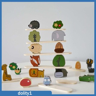 [Dolity1] ชุดของเล่นตัวต่อไม้ สําหรับเด็ก ผู้ใหญ่ ครอบครัว