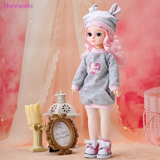 Thevantin เสื้อผ้าตุ๊กตา 30 ซม. 1/6 Bjd DIY แต่งตัวสี่ชิ้น ชุดกระโปรงตุ๊กตา แฟชั่น ชุดลําลอง ของเล่น อุปกรณ์เสริม สินค้าที่ดี