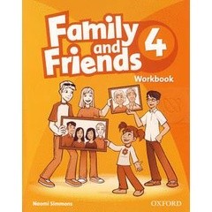 Bundanjai (หนังสือเรียนภาษาอังกฤษ Oxford) Family and Friends 4 : Workbook (P)