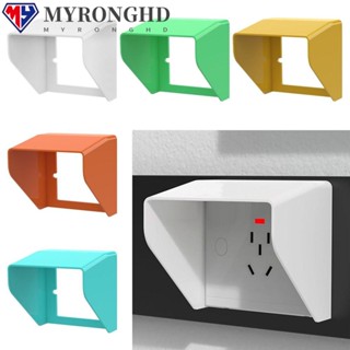 Myronghd ฝาครอบป้องกันสวิตช์เต้าเสียบไฟ แบบติดผนัง กันฝน