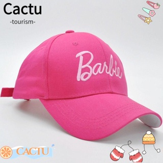 Cactu หมวกเบสบอล ปักลายตัวอักษร Baibie Kawaii ปรับได้ สําหรับเด็ก และผู้ใหญ่