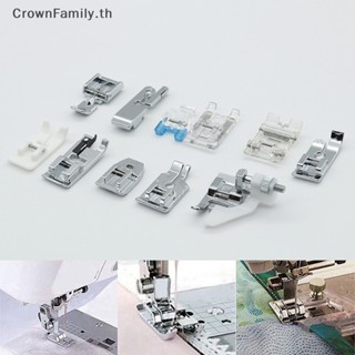 [CrownFamily] ชุดตีนผีจักรเย็บผ้า อเนกประสงค์ 11 ชิ้น