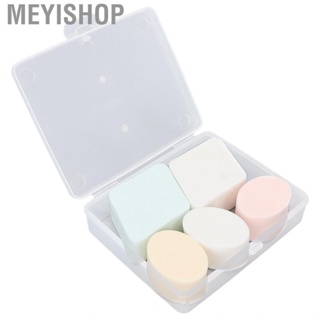 Meyishop Makeup Sponges Skin Friendly Various Styles Foundation Blending Sponge Wet Dry Use with Storage Box for BB