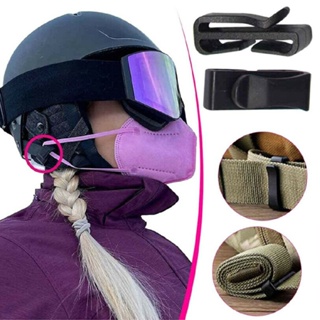 20PCS Mask Holders For Ski Helmet Snow Snowboard Helmet Holder Clip Small