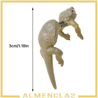 [Almencla2] ต่างหูสตั๊ดเรซิ่น รูปคริสต์มาส 3D ขนาดเล็ก แฮนด์เมด แฟชั่น สําหรับงานหมั้น วันคริสต์มาส