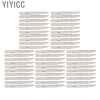 Yiyicc Nail Buffering File  Washable Safe Manicure Tool 50pcs Polishing Graduated for Salon Artist