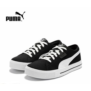 Puma รองเท้าผ้าใบลําลอง สีดํา สีขาว แฟชั่นฤดูร้อน สําหรับผู้ชาย และผู้หญิง 386393-01