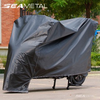 Seametal ผ้าคลุมรถมอเตอร์ไซค์ กันน้ํา ในร่ม หนา โปร่งใส กันน้ํา ผ้าคลุมรถมอเตอร์ไซค์ แบบพกพา