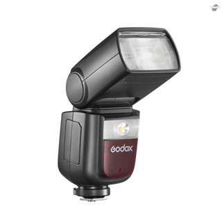 {fly} Godox V860III-N แฟลชกล้องไร้สาย i-TTL Speedlite Transmitter ตัวรับสัญญาณ ไฟแฟลชกล้อง แมนนวล ออโต้แฟลช GN60 1/8000s HSS ระบบไร้สายในตัว 2.4G X พร้อม Li-ion แบบชาร์จไฟได้