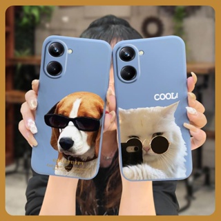 protective case Skin-friendly feel Phone Case For OPPO Realme10 Pro 5G Liquid silicone shell Back Cover cute Lens package