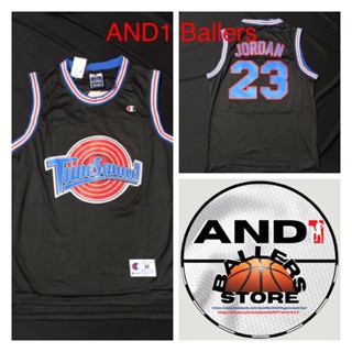 Jersey TUNES SQUAD JORDAN LOONEY TUNES NBA สีดํา