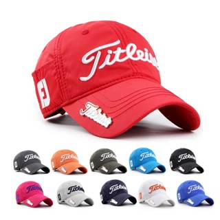 Titleist แบรนด์ใหม่ หมวกกอล์ฟ ปีกกว้าง บังแดด กันแดด อุปกรณ์เสริม สําหรับทุกเพศ ส่งฟรี