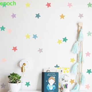 Epoch สติกเกอร์ติดผนัง น่ารัก สไตล์นอร์ดิก ดาว จุด เรขาคณิต ฟิกเกอร์ เนอสเซอรี่ ตกแต่งห้องเด็ก