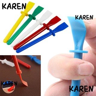 Karen เครื่องมือกาว PP คุณภาพสูง สําหรับซ่อมแซมเครื่องหนัง DIY