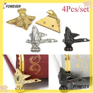 Forever ตัวยึดมุมเฟอร์นิเจอร์ สไตล์วินเทจ DIY 4 ชิ้น ต่อชุด