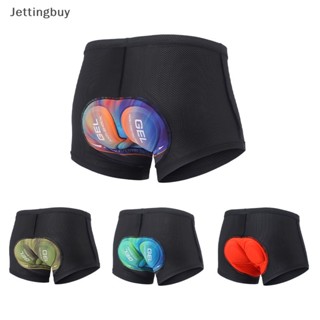 [Jettingbuy] ใหม่ พร้อมส่ง กางเกงชั้นใน ขาสั้น เจลหนา สําหรับผู้ชาย เหมาะกับการขี่จักรยาน