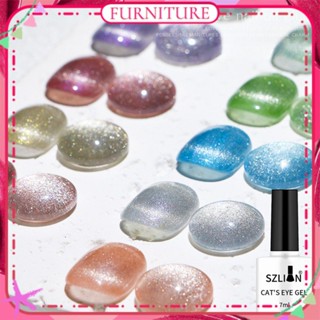 ♕ Szlin Spar Cat&amp;#39;s Eye Nail Polish Gel Smoothie Wide Cat&amp;#39;s Eye Super Flash Phototherapy Glue Nail Art For Nail Shop 7ml 10 Designs FURNITURE