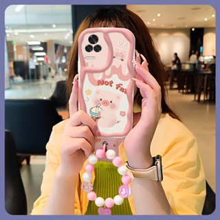 Full edging Pendants Phone Case For Redmi K50 Soft youth Wave border texture romantic three-dimensional interest luxurious