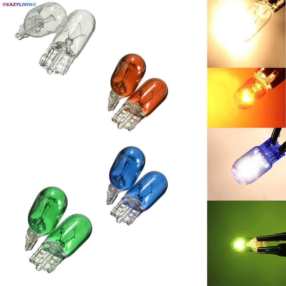 El|หลอดไฟฮาโลเจน LED T10 W5W 501 194 สําหรับติดภายในรถยนต์ รถบรรทุก 2 ชิ้น