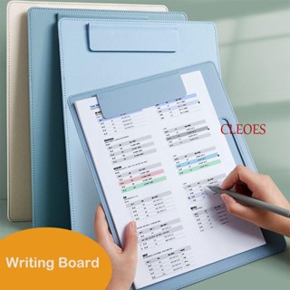 Cleoes แฟ้มกระดาษโน้ต แบบหนัง สําหรับใส่กระดาษโน้ต และแท็บเล็ต