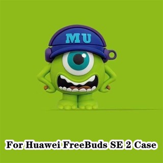 【Ĕĕ】เคสหูฟัง แบบนิ่ม กันกระแทก ลายการ์ตูน สําหรับ Huawei FreeBuds SE 2 Huawei FreeBuds SE 2