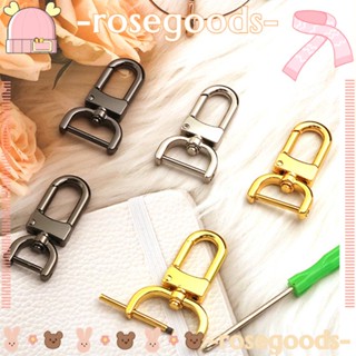 Rose หัวเข็มขัดโลหะ ถอดได้ อุปกรณ์เสริม สําหรับกระเป๋าหนัง 2 ชิ้น