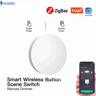 AUBESS Tuya Zigbee Smart Scene Switch ปุ่มสมาร์ทไร้สายรีโมทคอนโทรลบ้านอัจฉริยะอัจฉริยะ KDURANT