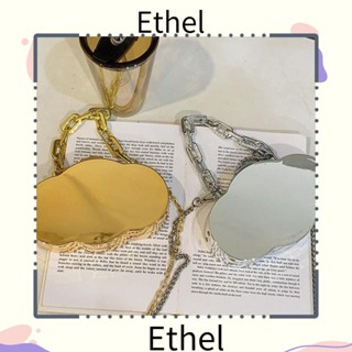 Ethel1 กระเป๋าเมฆ กระเป๋าสะพายข้าง โลหะ เรียบง่าย กระเป๋าแฟชั่น กระเป๋าสะพายไหล่ ผู้หญิง