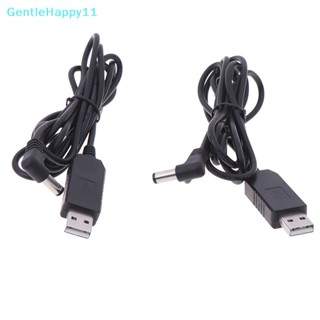 Gentlehappy สายเคเบิลแปลง USB dc 5v เป็น dc 9v 12v 2.1x5.5 มม.