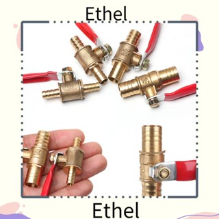 Ethel1 สวิตช์วาล์วทองเหลือง อุปกรณ์ควบคุมปิดเครื่อง