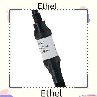 Ethel1 ไดโอดโฟโตโวลเทค ป้องกันการไหลย้อนกลับ PPO ตัวเชื่อมต่อตัวผู้ และตัวเมีย ทองแดง 30A กันน้ํา ทนทาน สําหรับช่างไฟฟ้า