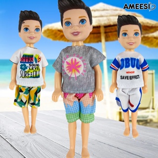 Ameesi ชุดเครื่องแต่งกายตุ๊กตาเด็กผู้ชาย ขนาดเล็ก 1 ชุด สําหรับของขวัญ