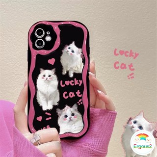 เคสซิลิโคนนิ่ม ลายการ์ตูนแมวน่ารัก สําหรับ Infinix Hot 30i 30 20i 20 12 9 8 Play Lite Note 12 Pro Turbo G96 Smart 7 6 5 Plus