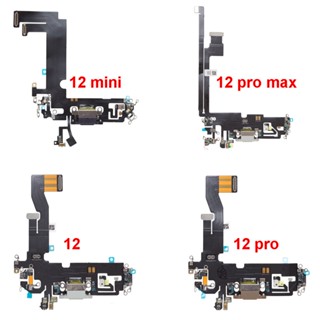 พอร์ตชาร์จริบบิ้น แบบยืดหยุ่น อะไหล่เปลี่ยน สําหรับ IP 12 Pro Max Mini USB 1 ชิ้น