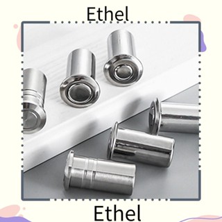 Ethel1 ฝาครอบกลอนประตู สเตนเลส กันฝุ่น พร้อมอุปกรณ์เสริม