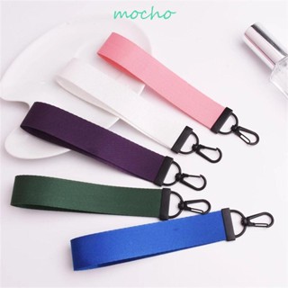 Mocho สายคล้องโทรศัพท์ สําหรับผู้หญิง สีพื้น กระเป๋า พวงกุญแจรถ พวงกุญแจ กระเป๋า เสน่ห์ พวงกุญแจ เชือกเส้นเล็ก