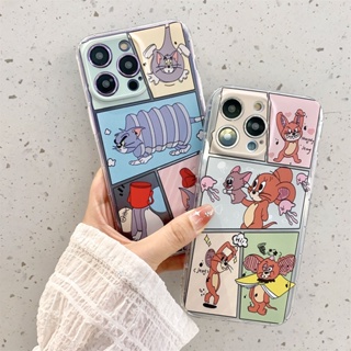 เคสโทรศัพท์มือถือ ลายการ์ตูน Tom and Jerry ตลก สร้างสรรค์ สําหรับ Infinix Note 30 Hot 30 Play 30i 30s Hot 20 Play 20i 20s Note 12 Pro VIP G96 11 G88 Zero 5G 2023 Smart 6 Plus Tecno Spatk GO 2023 Pop 7 Pro