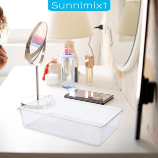 [Sunnimix1] กล่องลิ้นชักใส อเนกประสงค์ แบบพกพา สําหรับจัดเก็บเครื่องสําอาง จัดระเบียบบ้าน