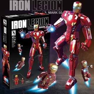 ของเล่นตัวต่อ มงกุฎนาโน 789MARK50 Iron Man Armor 790 Avengers