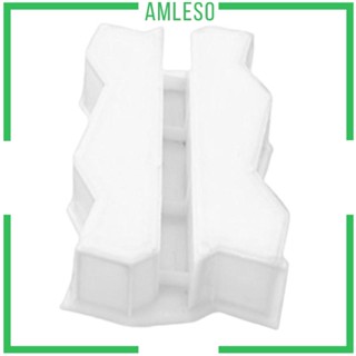 [Amleso] แม่พิมพ์คอนกรีต ใช้ซ้ําได้ สําหรับทางเดิน รั้ว สนามหญ้า