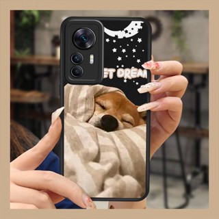 creative couple Phone Case For Xiaomi Redmi K50 Ultra/Xiaomi 12T/12T Pro cute protective youth leather Waterproof texture