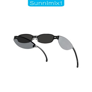 [Sunnimix1] แว่นตากันแดด พับได้ สําหรับตกปลา ตั้งแคมป์ แบกเป้