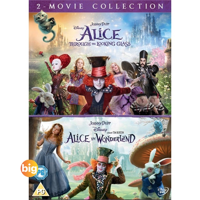 แผ่น DVD หนังใหม่ Alice In Wonderland อลิซ ในแดนมหัศจรรย์ 2 ภาค DVD Master เสียงไทย (เสียง ไทย/อังกฤ