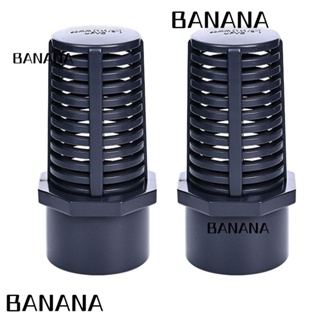 Banana1 ตะกร้าตาข่ายกรองน้ําล้น UPVC DN20 สีเทาเข้ม 2 ชิ้น