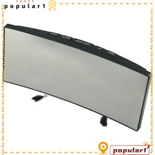 Popular นาฬิกาปลุกดิจิทัลอิเล็กทรอนิกส์ หน้าจอโค้ง LED เสียงเงียบ หน้าจอขนาดใหญ่ สําหรับห้องนอน