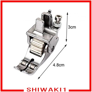 [Shiwaki1] ตีนผีจักรเย็บผ้า แบบแบน มีซิป สําหรับจักรเย็บผ้า